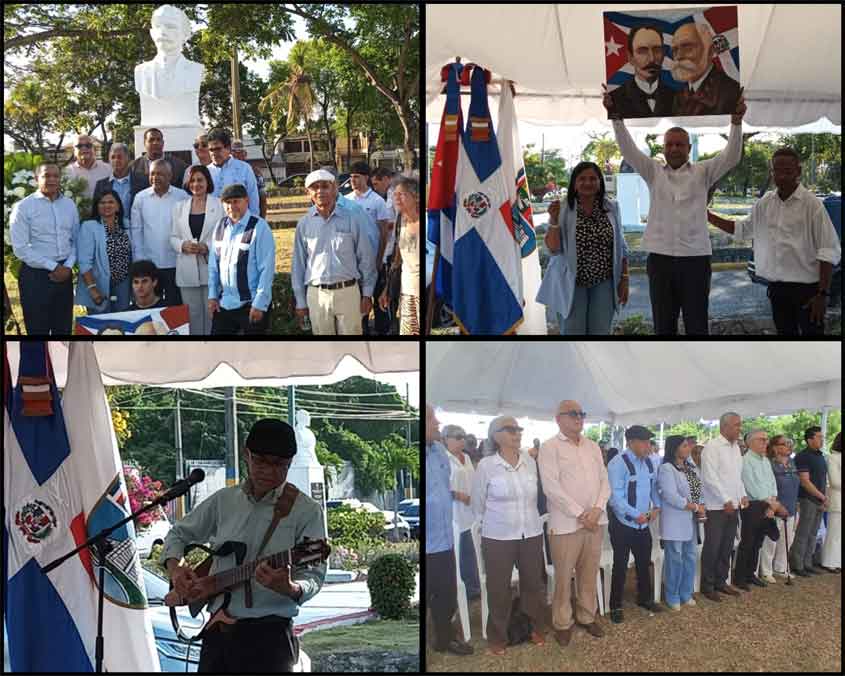 Cubanos y dominicanos destacan legado independentista de José Martí