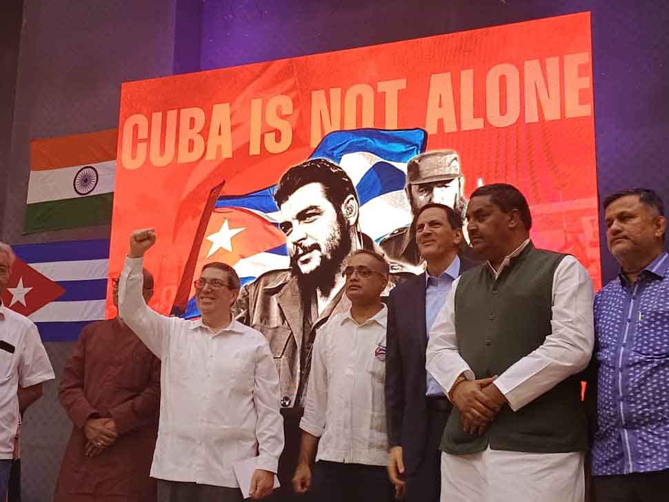 Solidaridad de India transmite amor y respaldo a Cuba
