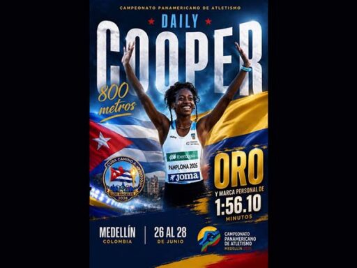 Cubana cierra con récord en Campeonato Panamericano de Atletismo