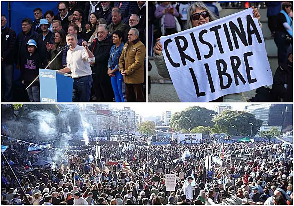 Argentina: Banderazo hoy por Cristina Libre