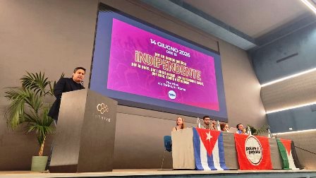 Partido político de Italia reafirma apoyo a Cuba en Asamblea Nacional
