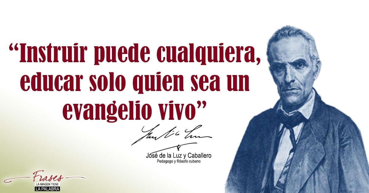La luz que no se apaga: Santiago de Cuba honra a José de la Luz y Caballero