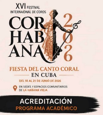 Festival Corhabana abre convocatoria para su evento teórico en Cuba