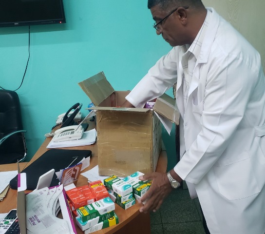 En Hospital Infantil Sur agradecen donación de insumos médicos de Brasil
