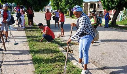 Jornadas de higienización se  realizan en San Luis