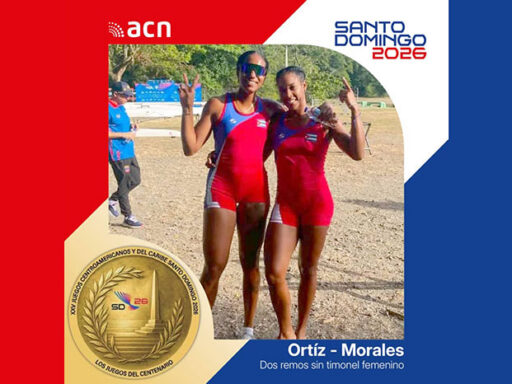 Logran remeros cubanos oro, plata y bronce en Santo Domingo 2026