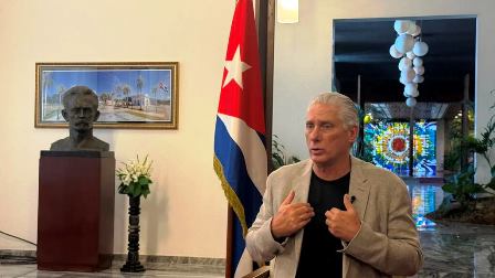 Cuba no es una nación en disputa ni una colonia, afirma Díaz-Canel