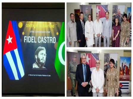 Inicia en Pakistán programa por centenario de Fidel Castro