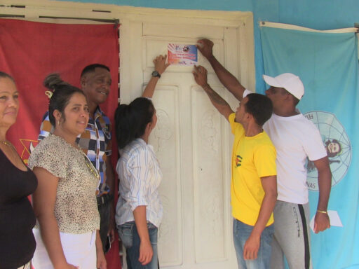 Declaran tres viviendas centroamericanas en el municipio Tercer Frente