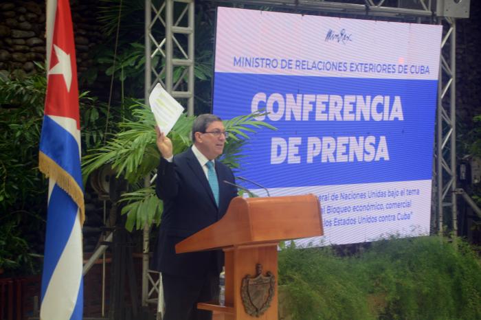 «Cuba no es una amenaza. El bloqueo sí»