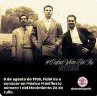 8 de agosto de 1955: El Manifiesto que marcó el rumbo del Movimiento Revolucionario 26 de Julio