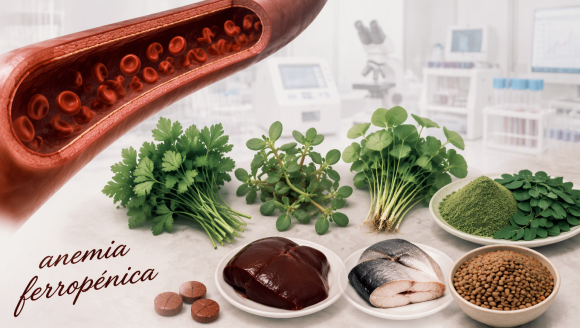 Medicina Natural y Tradicional: anemia por déficit de hierro y plantas medicinales
