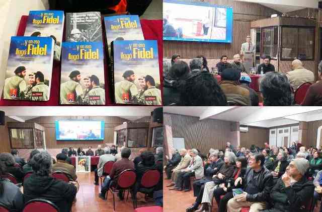 Presentan en Chile el libro “…y en eso llegó Fidel”