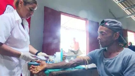 Realizan donaciones de sangre voluntarias en el poblado Ramón de las Yaguas
