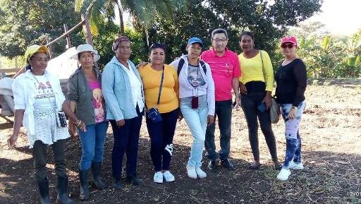 Alto protagonismo de mujeres en estructura campesina Sabino Pupo de San Luis