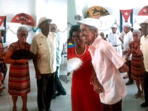 Encuentro de danzoneros por Jornada del Adulto Mayor en Cienfuegos