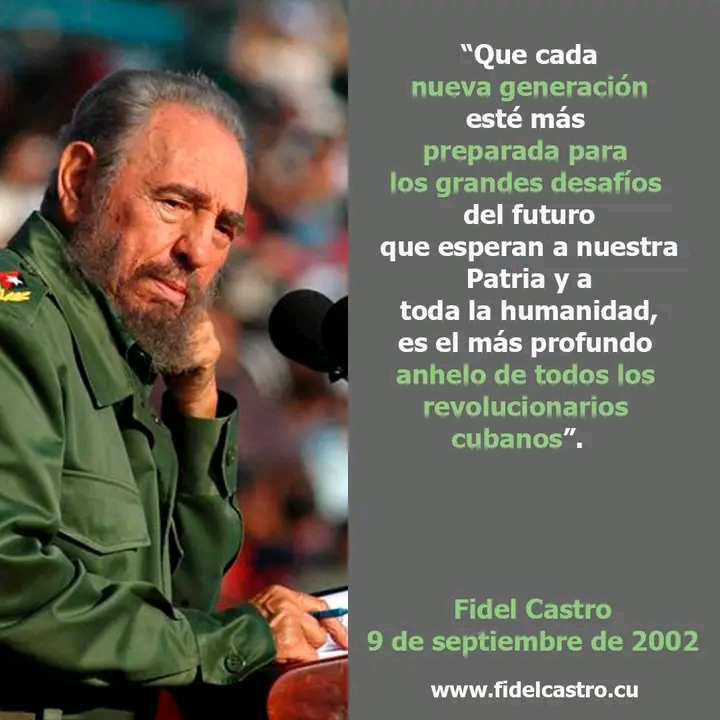 El porvenir no espera: Fidel y la misión de enseñar
