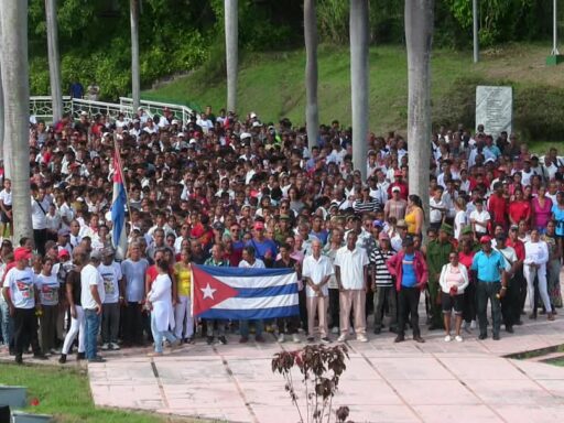 Tributo al Comandante Juan Almeida Bosque en Tercer Frente a 17 años de su partida física