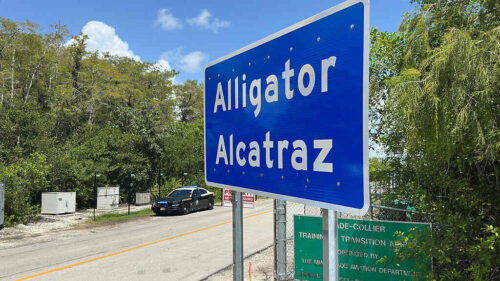 Casos y cosas en casa: Jaulas para inmigrantes en Alligator Alcatraz