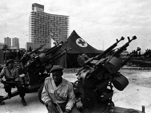 Momento tenso de la Crisis de Octubre: Bloqueo naval a Cuba