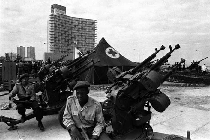 Momento tenso de la Crisis de Octubre: Bloqueo naval a Cuba
