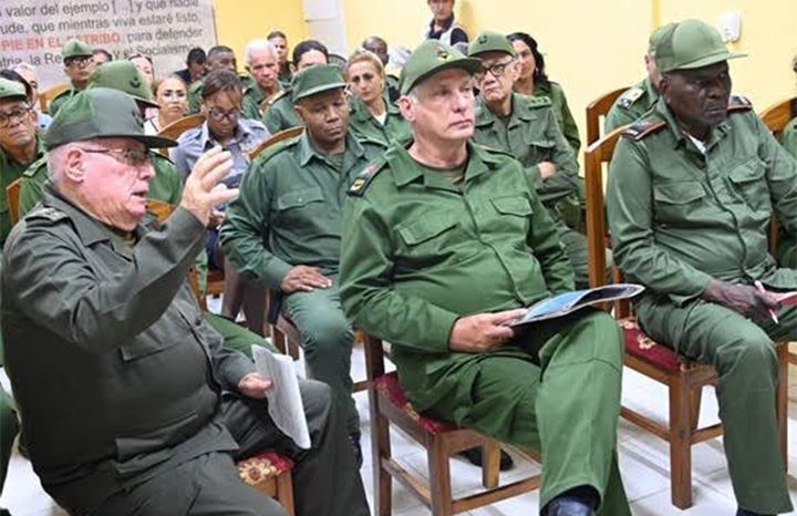 Constató Díaz-Canel preparación defensiva en Colón Nuevo Vedado