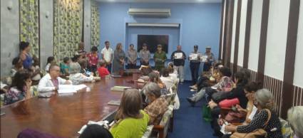 Restituyen bienes sustraídos en Facultad Médica Victoria de Girón