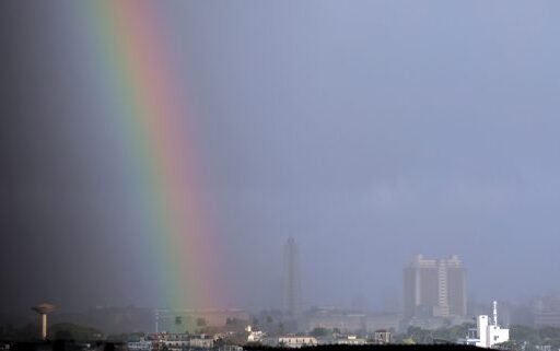 Arcoíris en La Habana