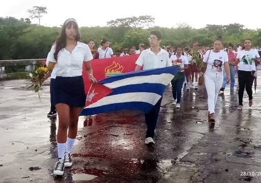 En San Luis, homenaje a Camilo Cienfuegos en el aniversario 67 de su desaparición fisica