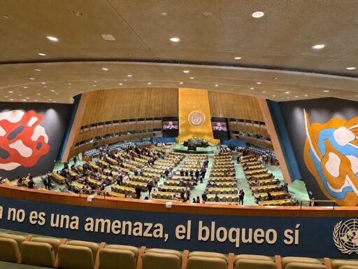 Asamblea General de la ONU debate por 34 ocasión proyecto de resolución sobre el fin del bloqueo de EE.UU. a Cuba